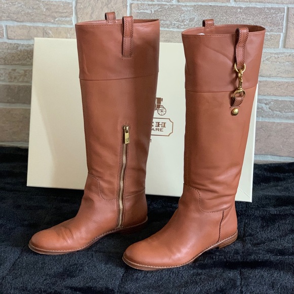 Coach Shoes Coach Riding Boots Poshmark
